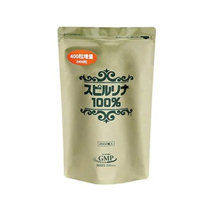 Спирулина, 2400 таблеток — суперфуд для детокса и энергии на 60 дней.