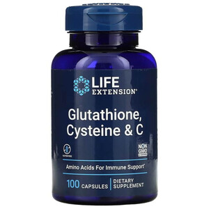 Глутатион с цистеином и витамином C (Glutathione. Cysteine & C).