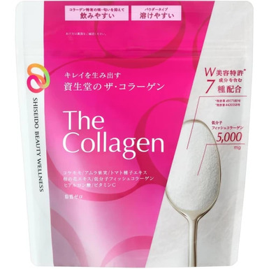 SHISEIDO, Beauty Wellness The Collagen, 126 г — порошок с коллагеном 5000 мг для упругости кожи