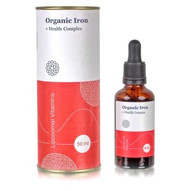 ECOPHARMA, Органическое железо в капсулах, 60 капс.