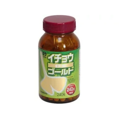 ITOH, Гинко Золотая для работы мозга и нервной системы, 240 таблеток - японский экстракт гинкго билоба