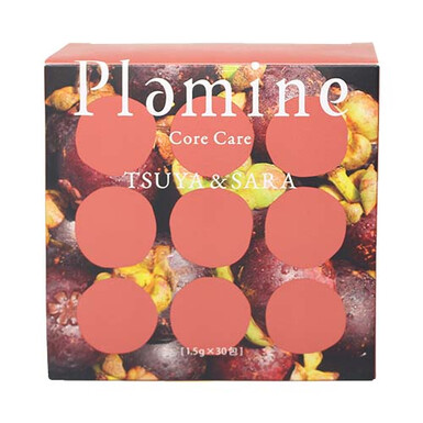 PLAMINE, TSUYA & SARA, Порошковый напиток для красоты кожи и волос, 30 пакетиков со вкусом какао