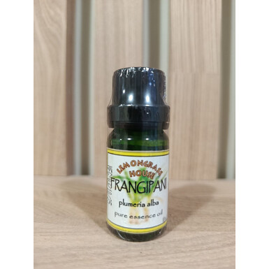 LEMONGRASS HOUSE, Эфирное масло FRANGIPANI (Франжипани, Plumeria alba), 10 мл — для ароматерапии и ухода за кожей