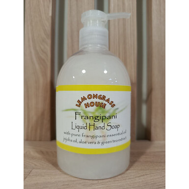 LEMONGRASS HOUSE, Жидкое мыло для рук FRANGIPANI, 300 мл