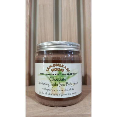 LEMONGRASS HOUSE, Скраб для тела с гранулами жожоба и шоколадом, 300 г