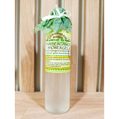 LEMONGRASS HOUSE, Гель для душа с эфирным маслом тайского бергамота, с маслом жожоба, экстрактами зелёного чая и алоэ вера, 260 мл