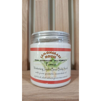 LEMONGRASS HOUSE, Увлажняющий скраб для тела с эфирным маслом помело и гранулами жожоба, 300 г