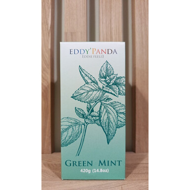 EDDY PANDA, Bio Gem Green Mint, концентрированная био-ферментированная соль для ванн, 420 г