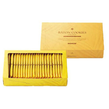 ROYCE, Baton Cookies Coconut – печенье-батончик с жареным кокосом, покрытое шоколадом, 25 шт.