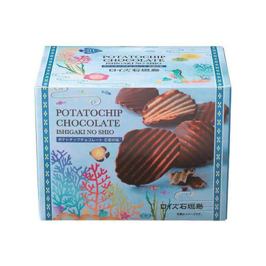ROYCE, Potatochip Chocolate Ishigaki no Shio – картофель в шоколаде с окинавской солью, 190 г
