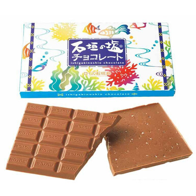 ROYCE, Ishigakijima Ishigaki no Shio Chocolate – японский молочный шоколад с редкой морской солью острова Исигаки, 116 г