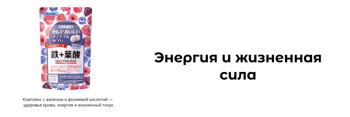 Витамины и минералы